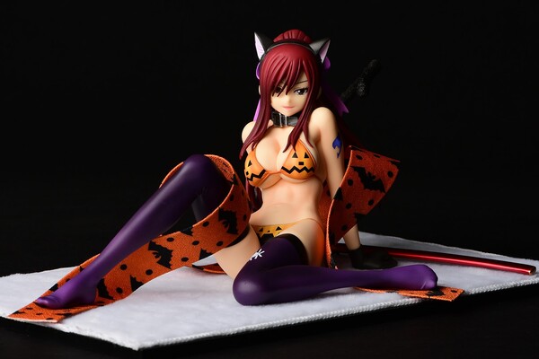Erza Scarlet (Halloween Cat GravureStyle), Fairy Tail, Orca Toys, Pre-Painted, 1/6